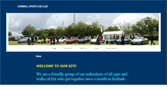 Desktop Screenshot of cornwallsportscarclub.co.uk